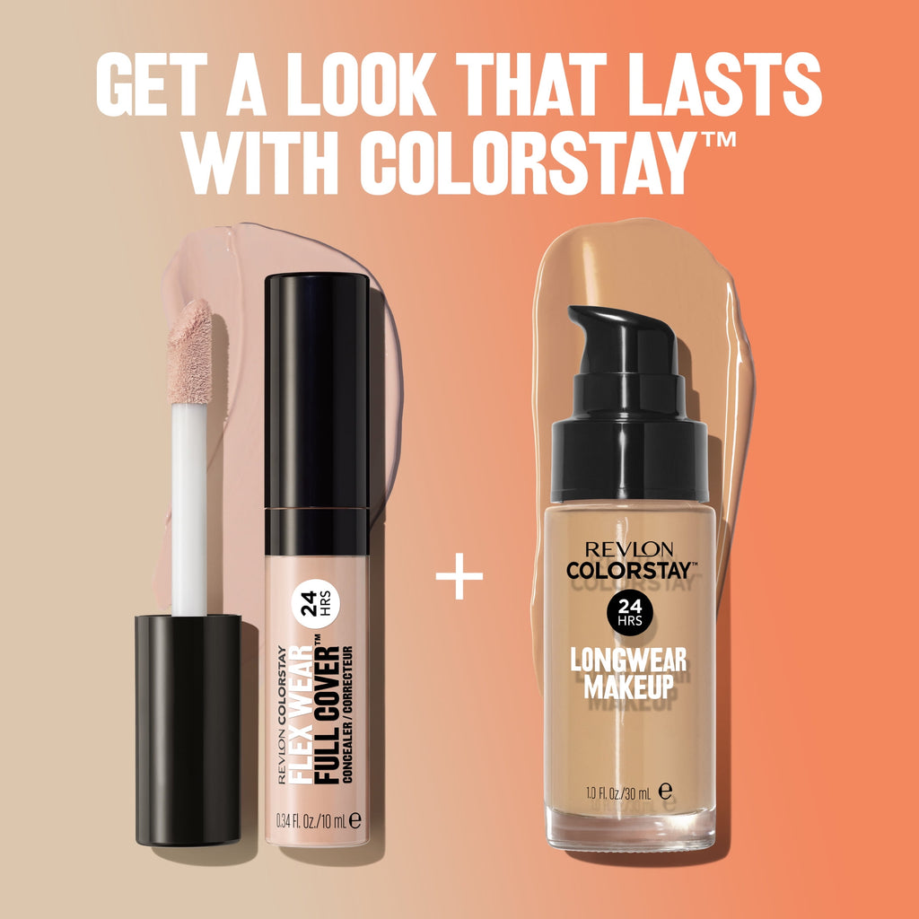 Revlon ColorStay Flex Wear Concealer, Full Coverage, 24HR Wear, 078 Truffle, 0.34 fl oz