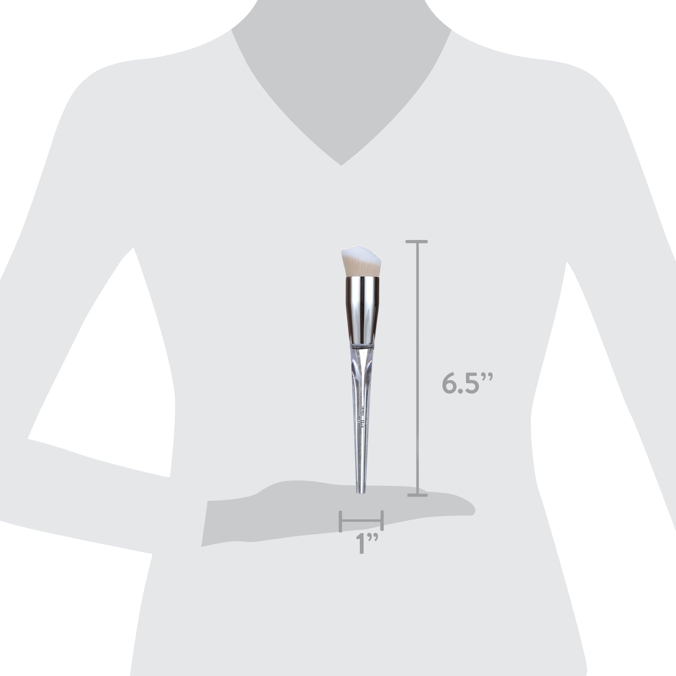 e.l.f. Cosmetics Precision Foundation Swirl Brush