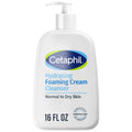 Cetaphil Hydrating Foaming Cream Cleanser for Dry to Normal, Sensitive Skin Face Wash, 16 fl oz