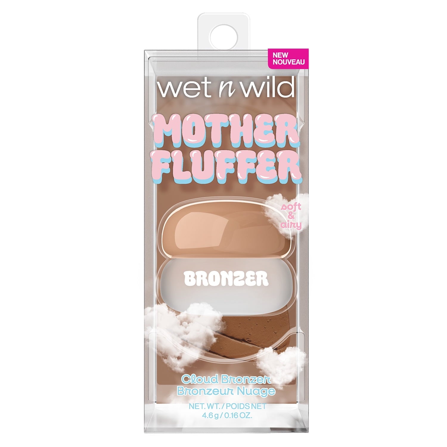 Wet n Wild Mother Fluffer Pudding Bronzer, Beige Please, 0.16 oz