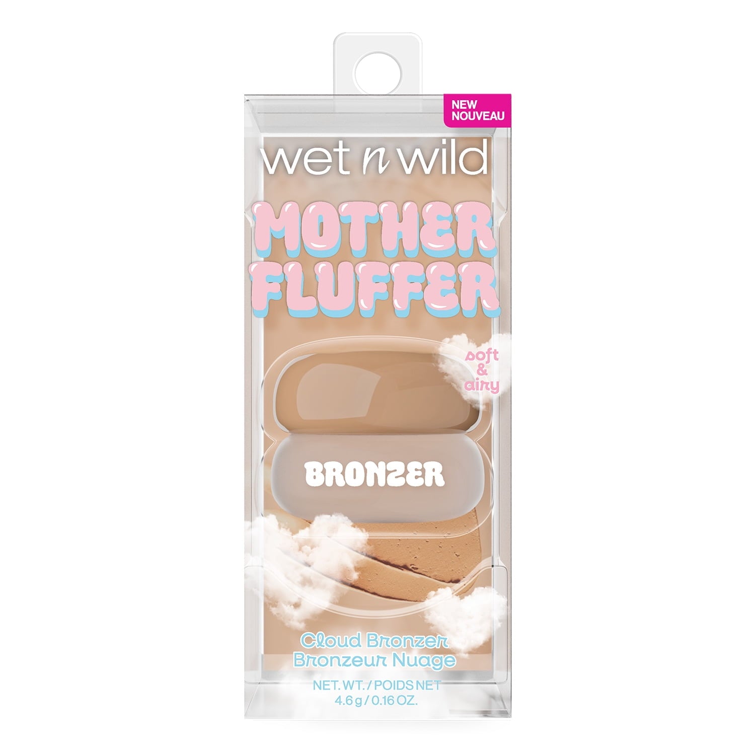 Wet n Wild Mother Fluffer Pudding Bronzer, Cool Brew, 0.16 OZ