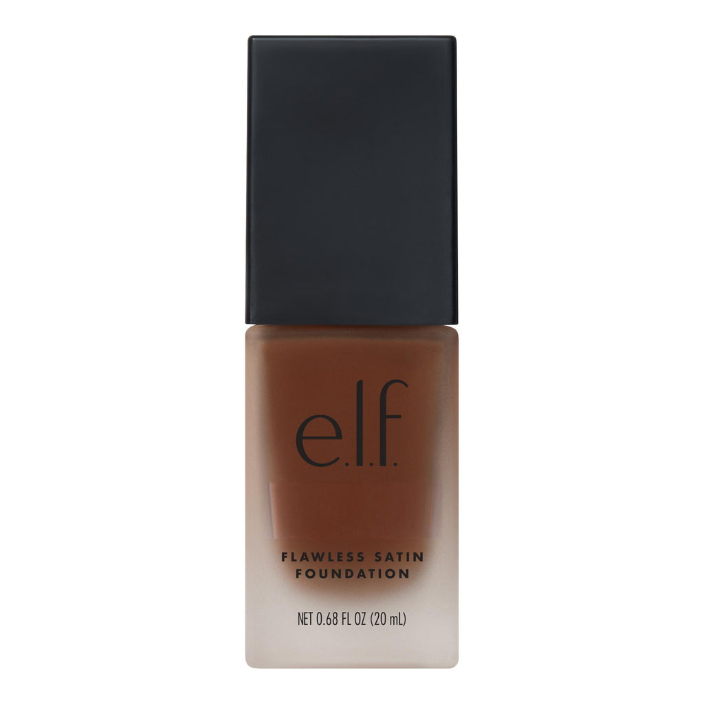 (2 pack) e.l.f. Flawless Satin Foundation, Espresso, 0.68 fl oz