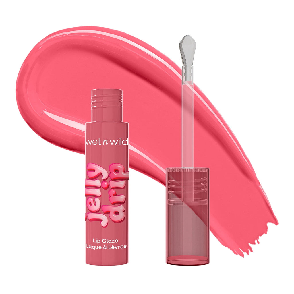 Wet n Wild Jelly Drip Lip Glaze, Blush Guava, 0.12 fl oz