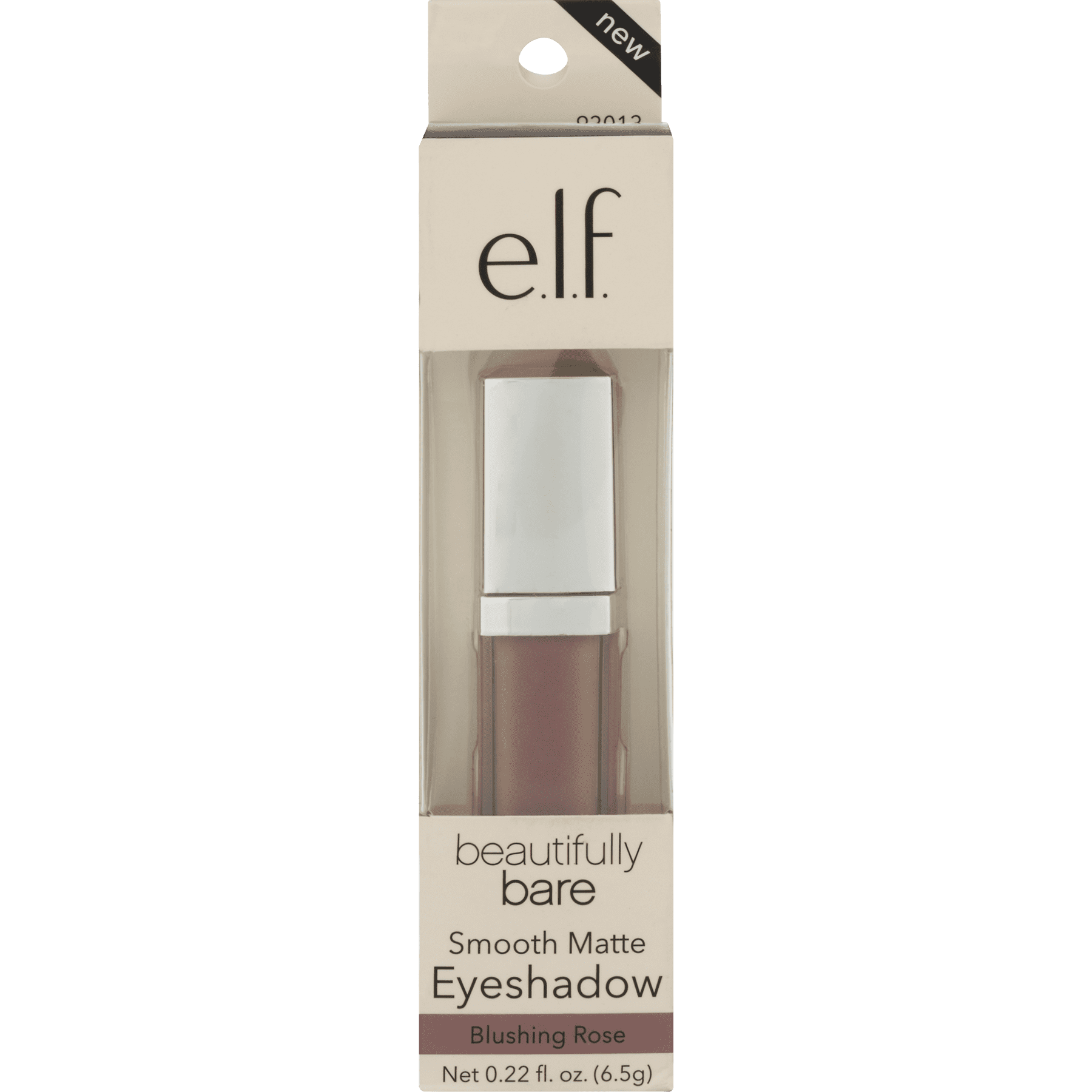 e.l.f. Beautifully Bare Smooth Matte Eyeshadow Blushing Rose, 0.22 FL OZ