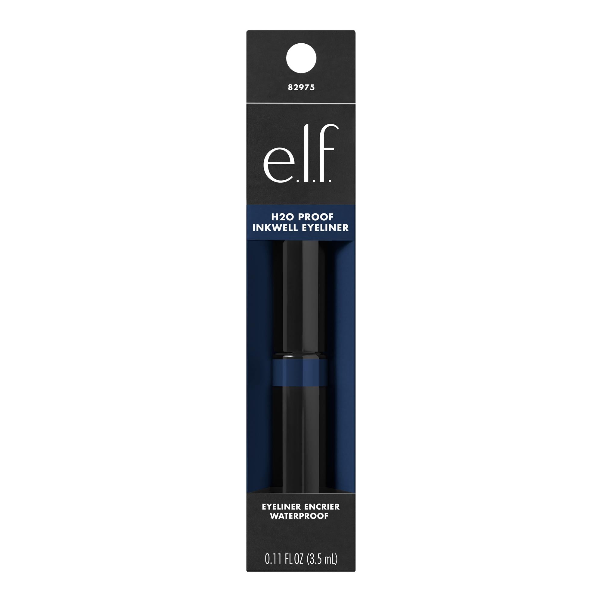 e.l.f. H2O Proof Inkwell Eyeliner, Navy Baby, 0.11 fl oz