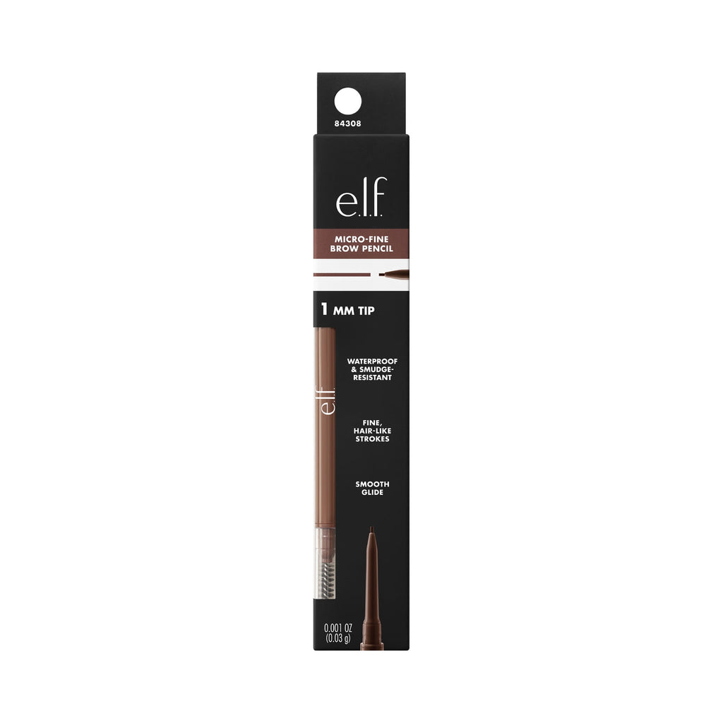e.l.f. Holy Strokes Micro-Fine Brow Pencil, Espresso, 0.001oz