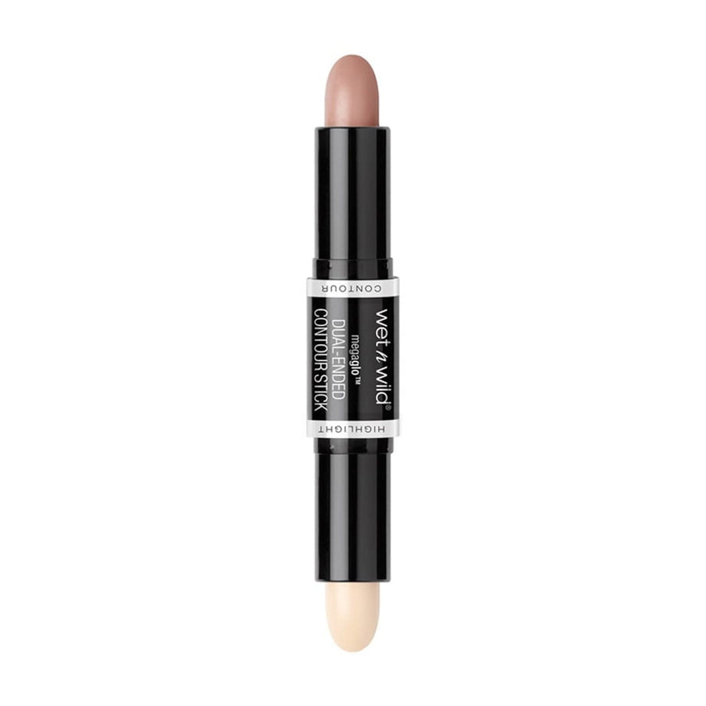 Wet n Wild MegaGlo Blendable Dual-Ended Contour Stick, Light Medium, Cruelty-Free