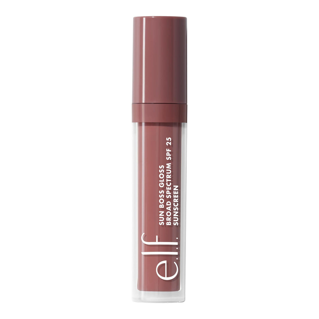 e.l.f. Sun Boss Gloss SPF 25, It's Your Mauve, 0.13 fl oz