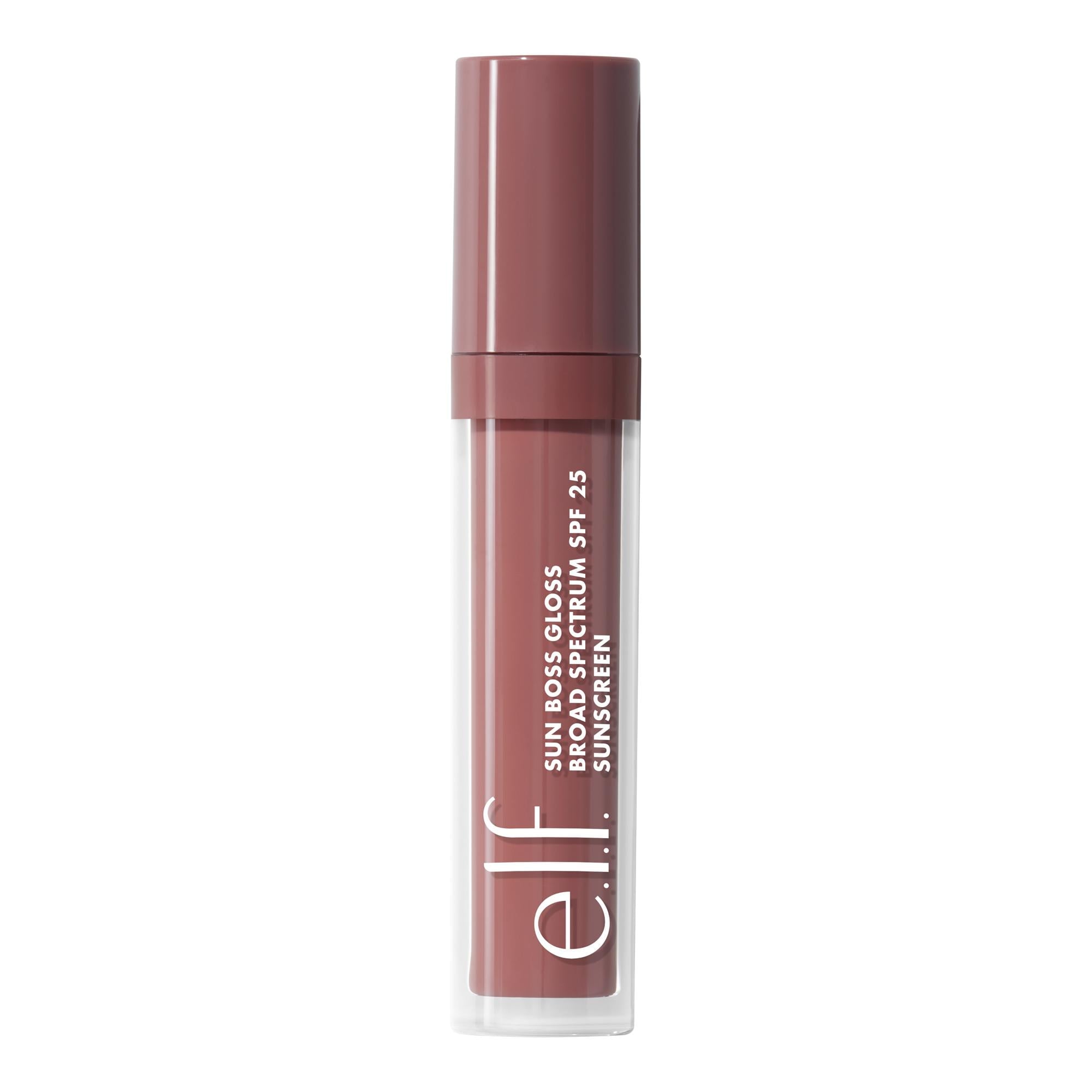 e.l.f. Sun Boss Gloss SPF 25, It's Your Mauve, 0.13 fl oz
