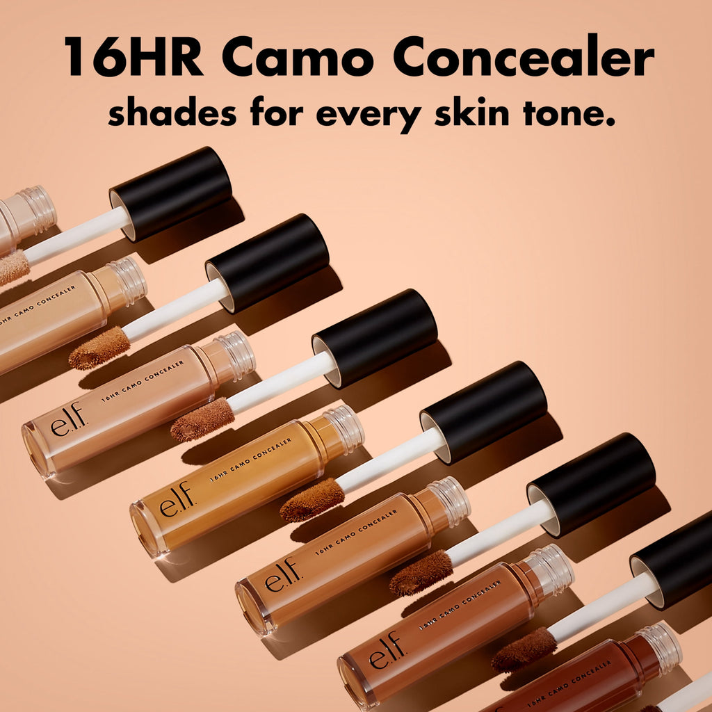 e.l.f. 16HR Camo Concealer, Deep Chestnut, 0.2 fl oz