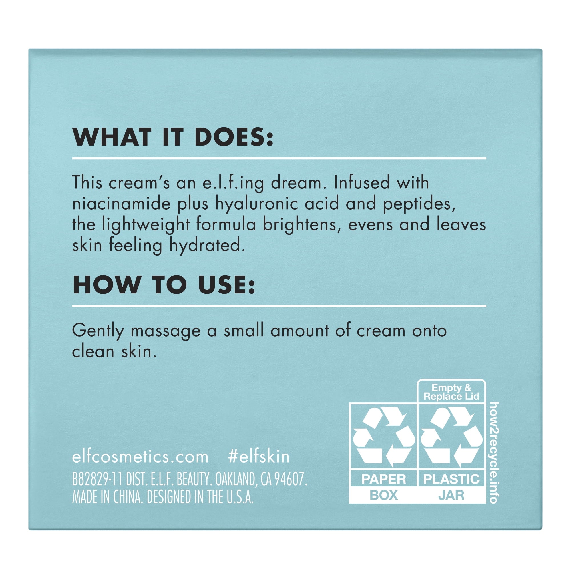 e.l.f. Holy Hydration! Face Cream