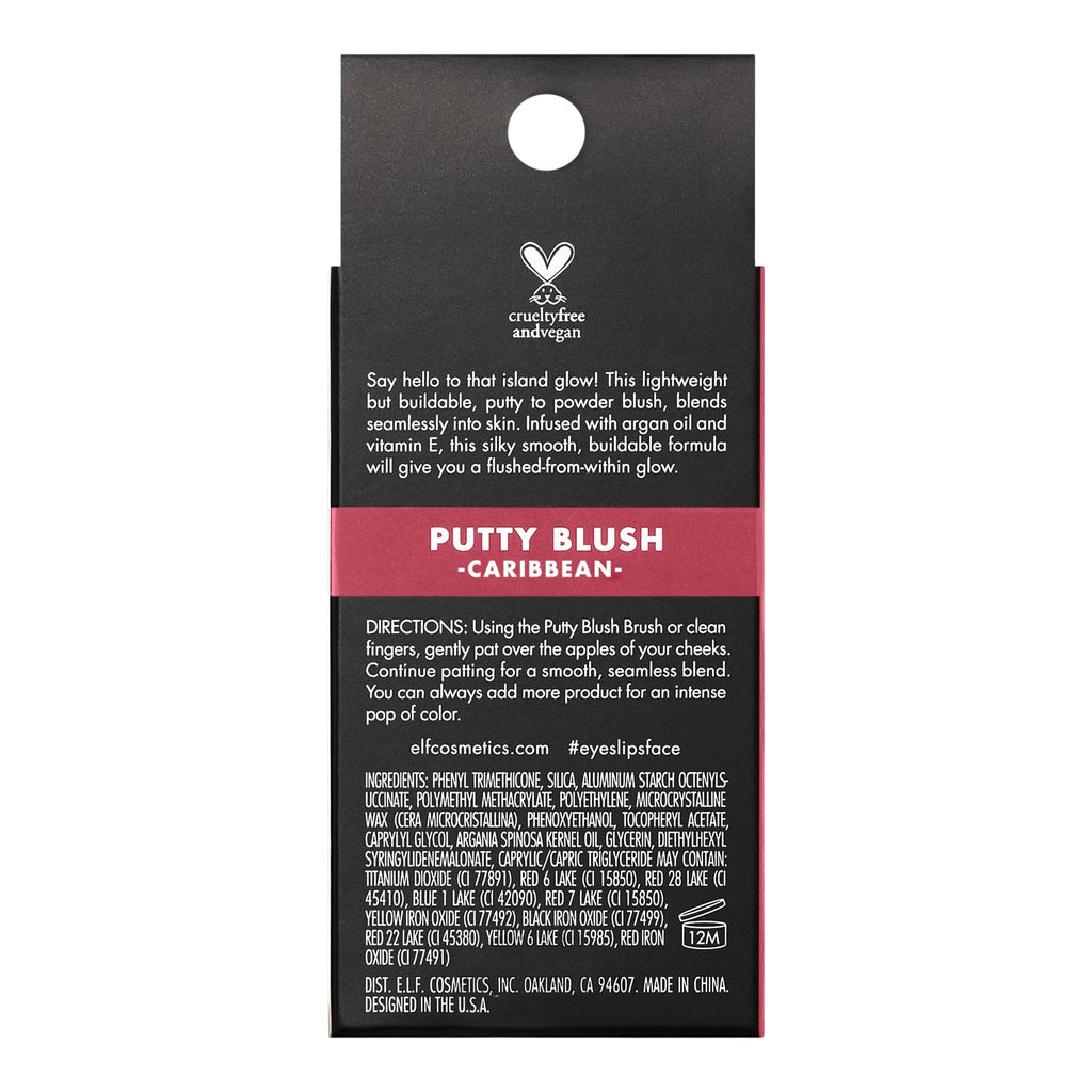 e.l.f. Putty Blush, Caribbean