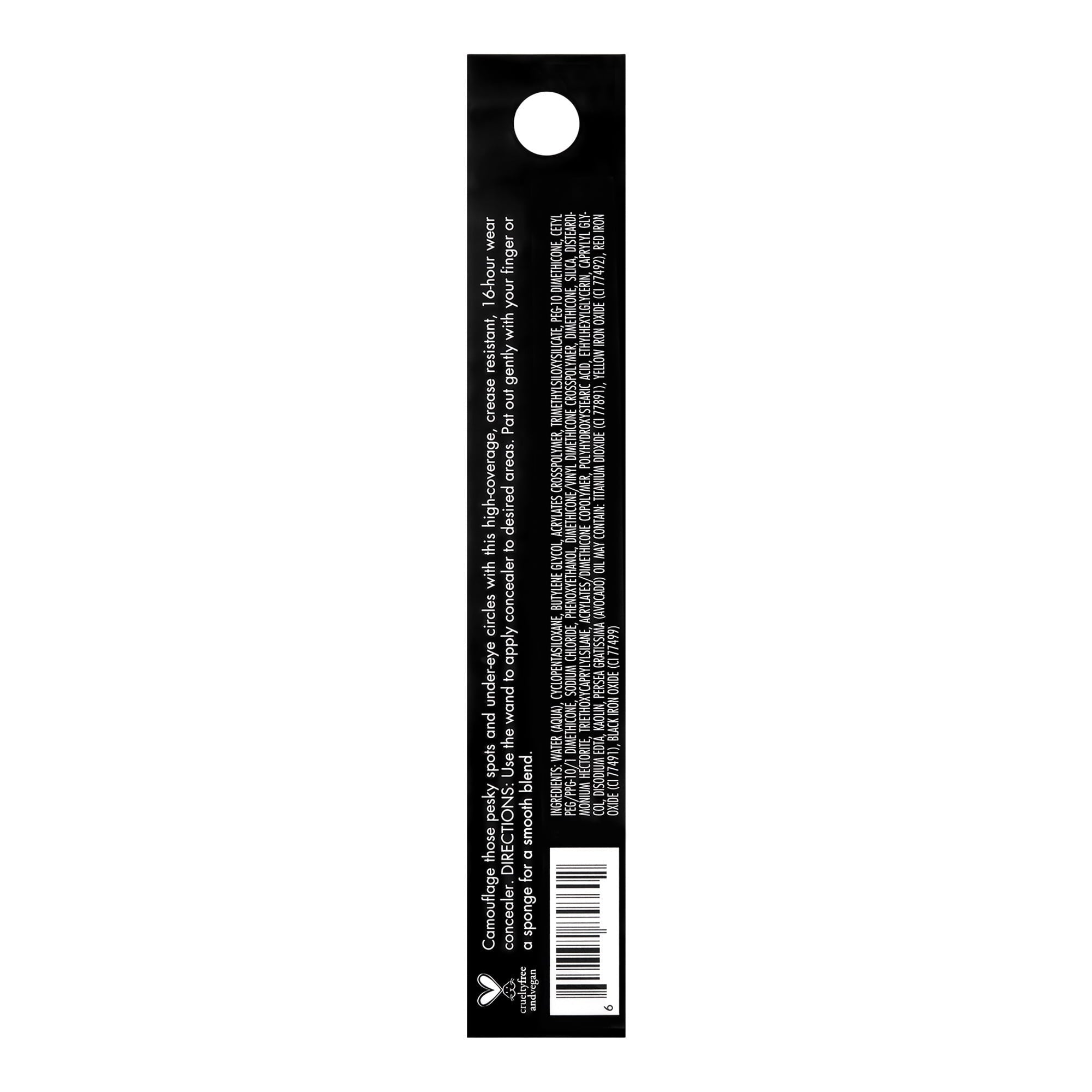 e.l.f. 16HR Camo Concealer, Fair Beige, 0.203 fl oz