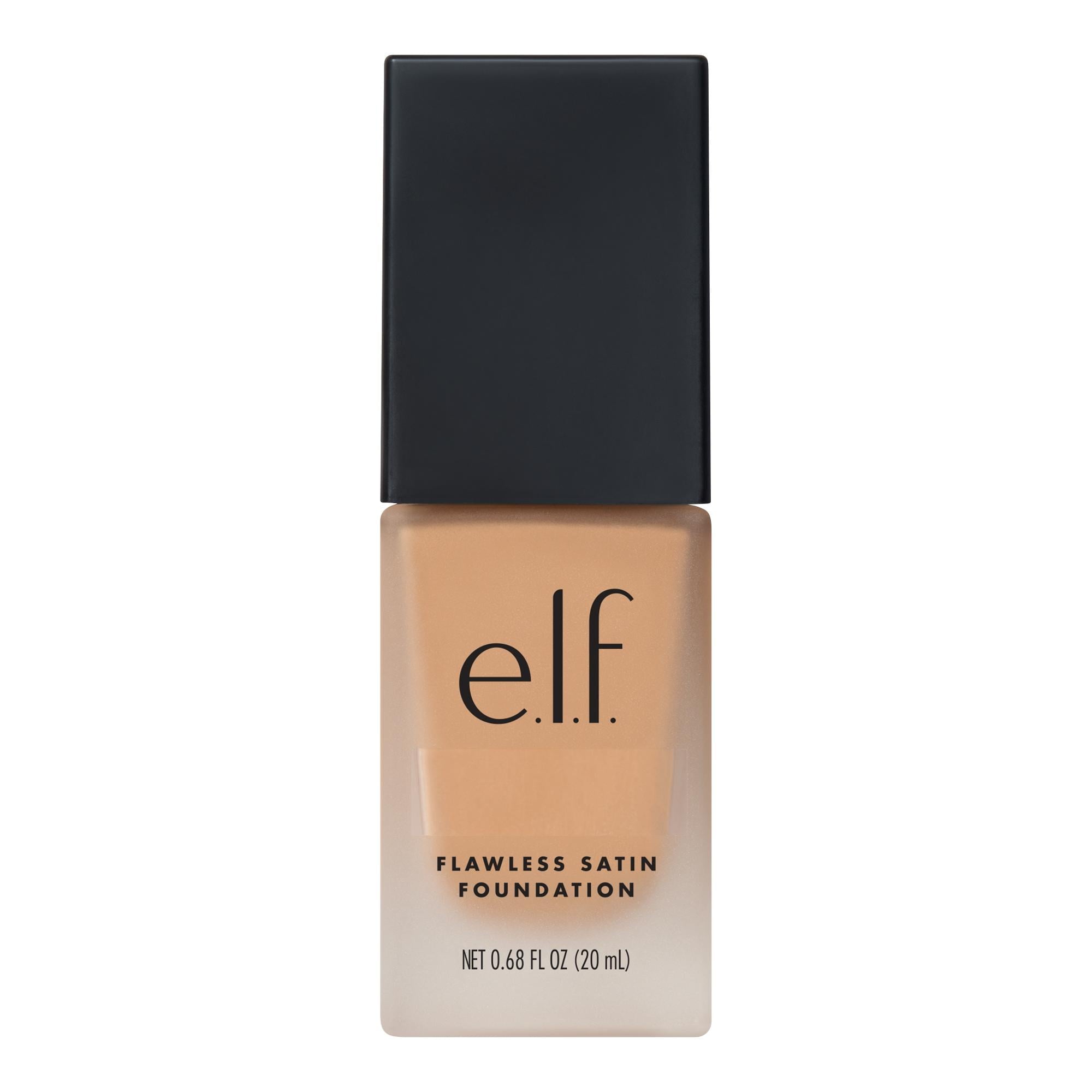 e.l.f. Flawless Satin Foundation, Sand, 0.68 fl oz