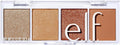 e.l.f. Cosmetics Bite-Size Eyeshadow, 4 Ultra-Pigmented Matte & Shimmer Shades, Creamy & Blendable Powder Formulas, Orange Dreamsicle, 0.12 Oz