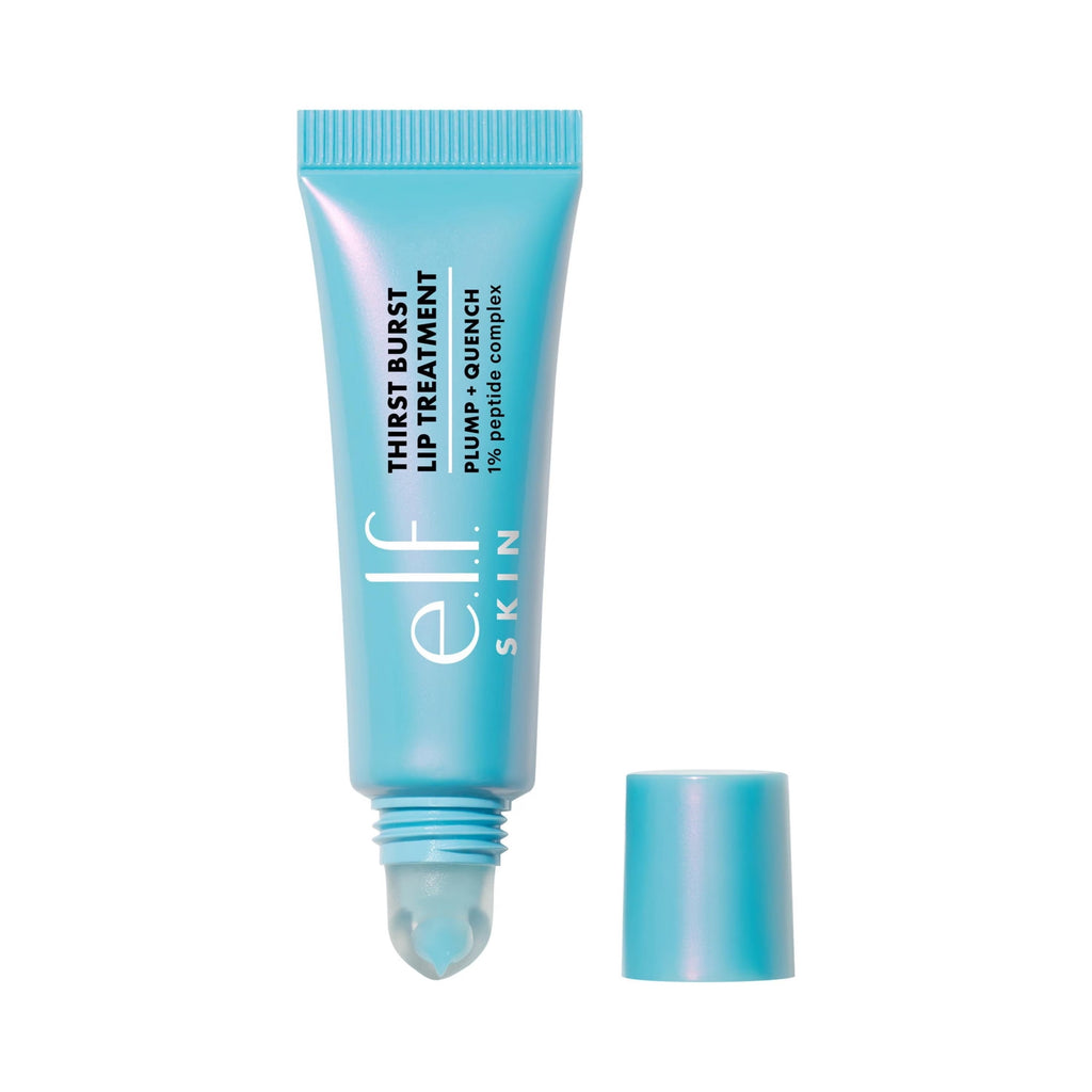 e.l.f. SKIN Thirst Burst Lip Treatment, Sheer Blue Hibiscus, 0.35 oz