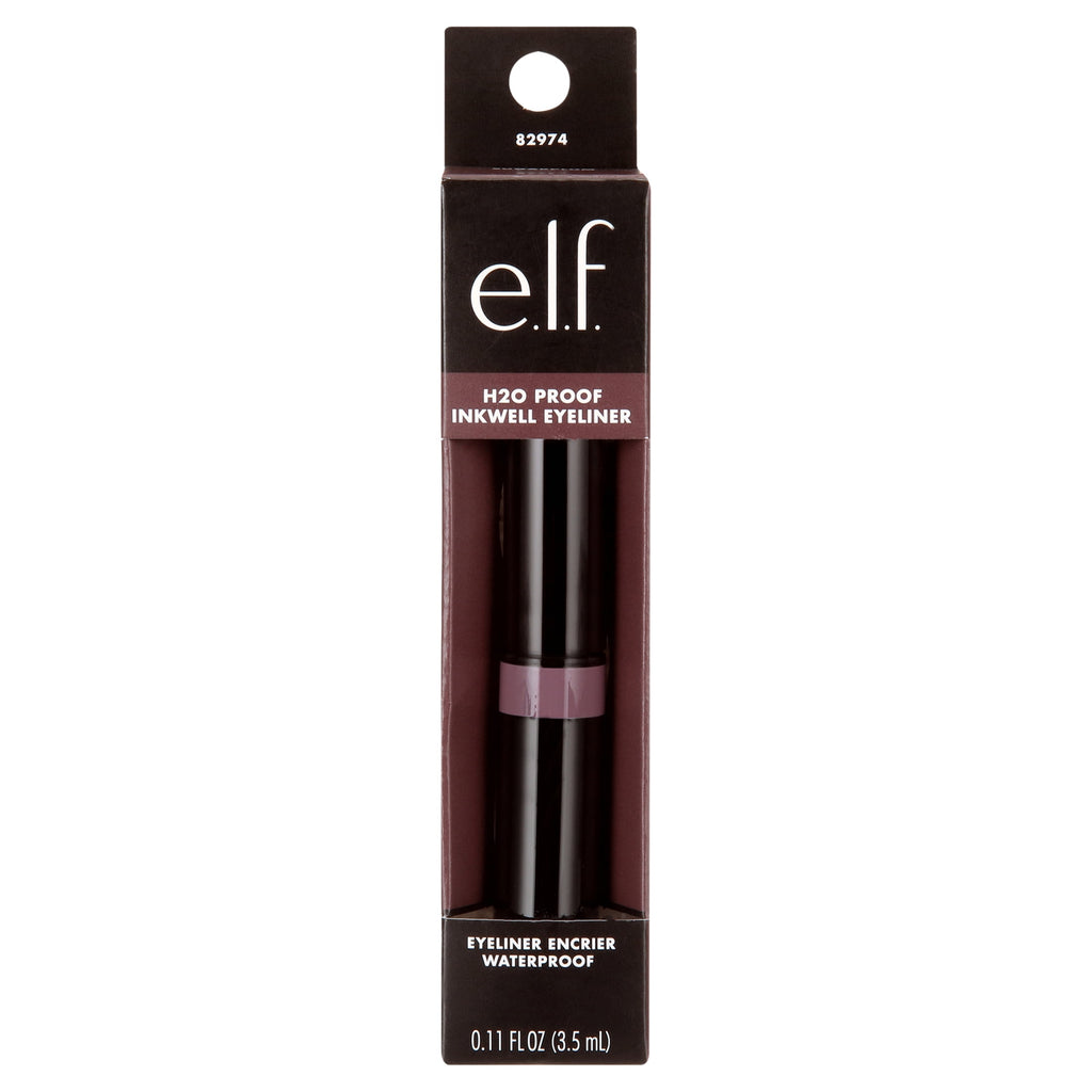 e.l.f. H2O Proof Inkwell Eyeliner, Sugarplum, 0.11 fl oz