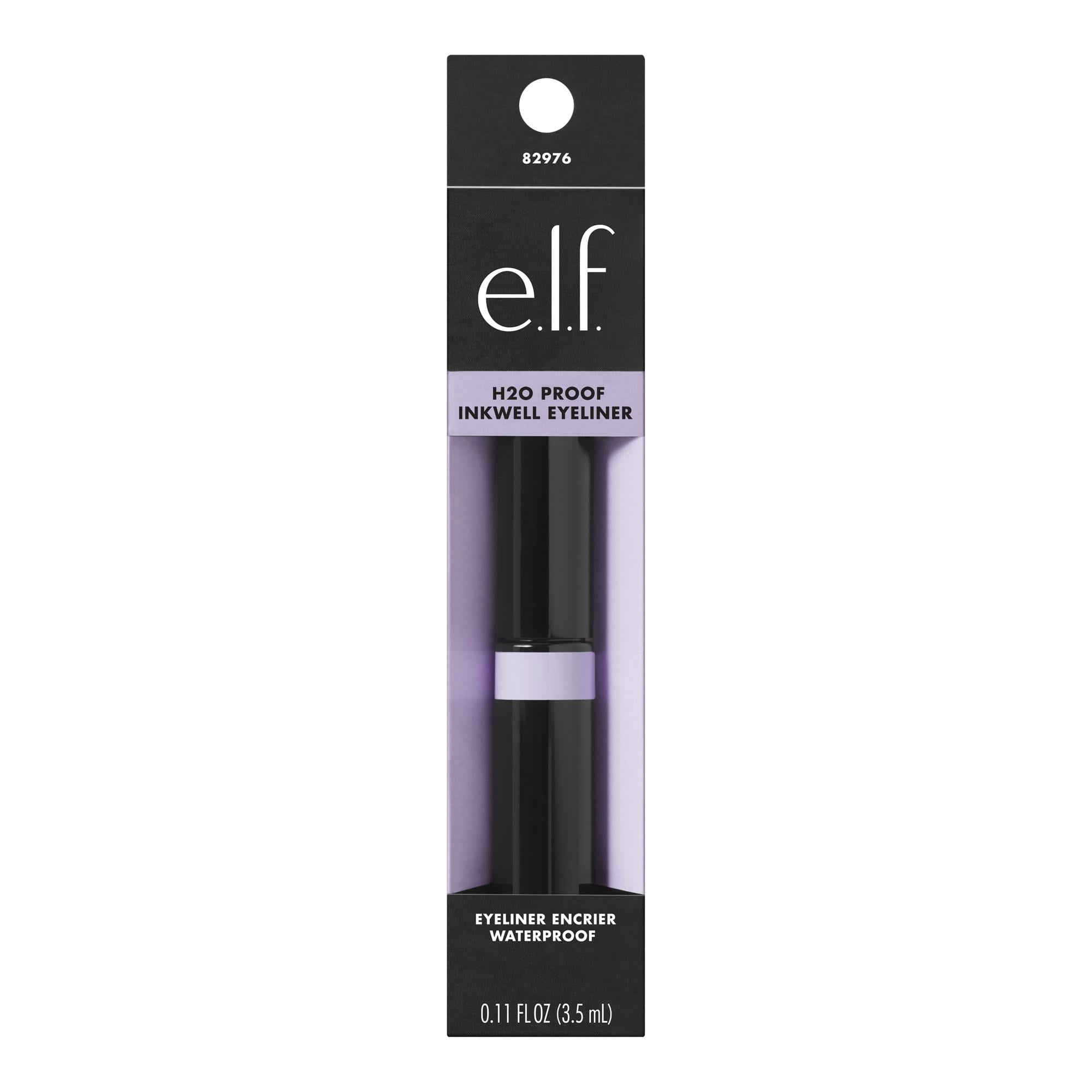 e.l.f. H2O Proof Inkwell Eyeliner, Lavender Daze, 0.11 fl oz