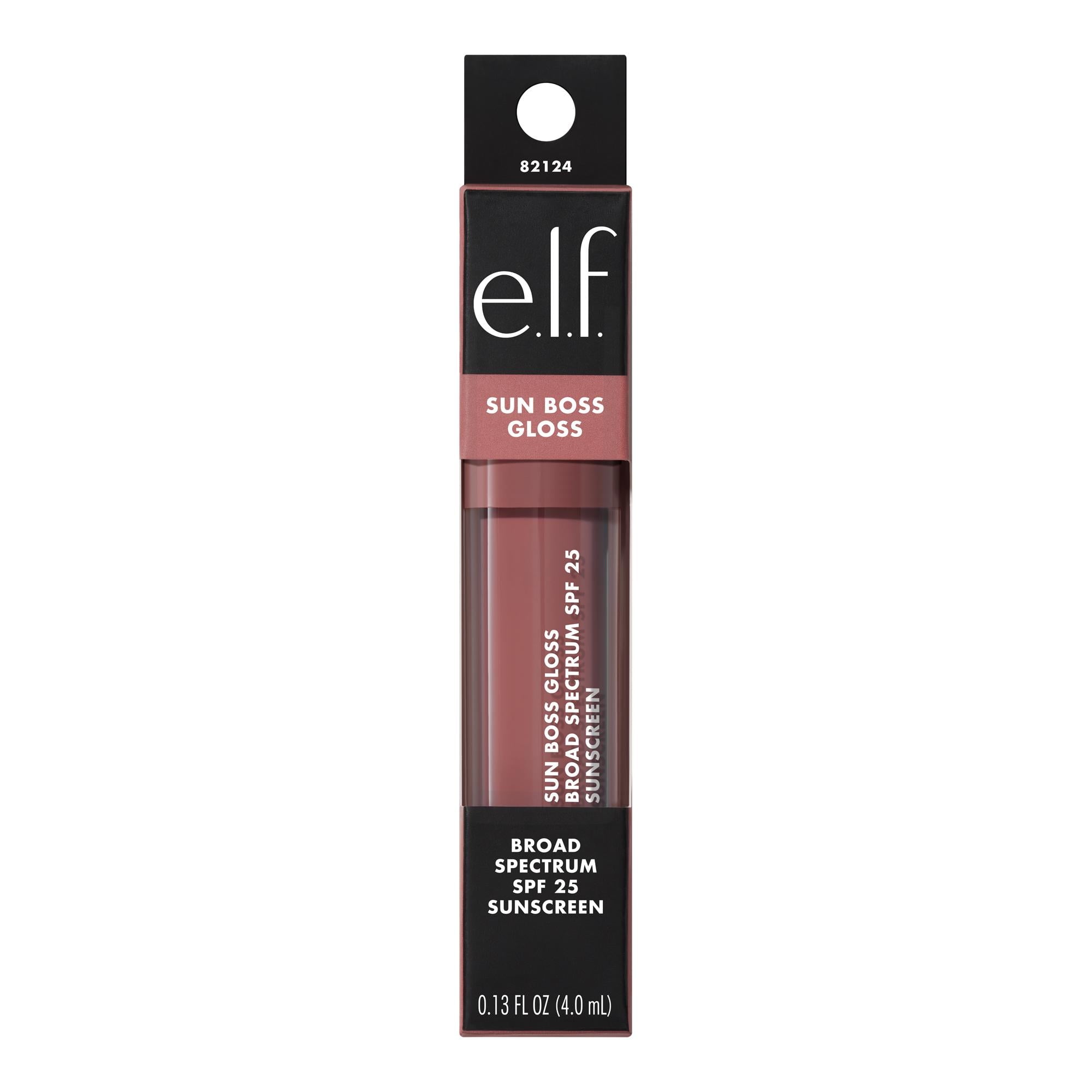 e.l.f. Sun Boss Gloss SPF 25, It's Your Mauve, 0.13 fl oz