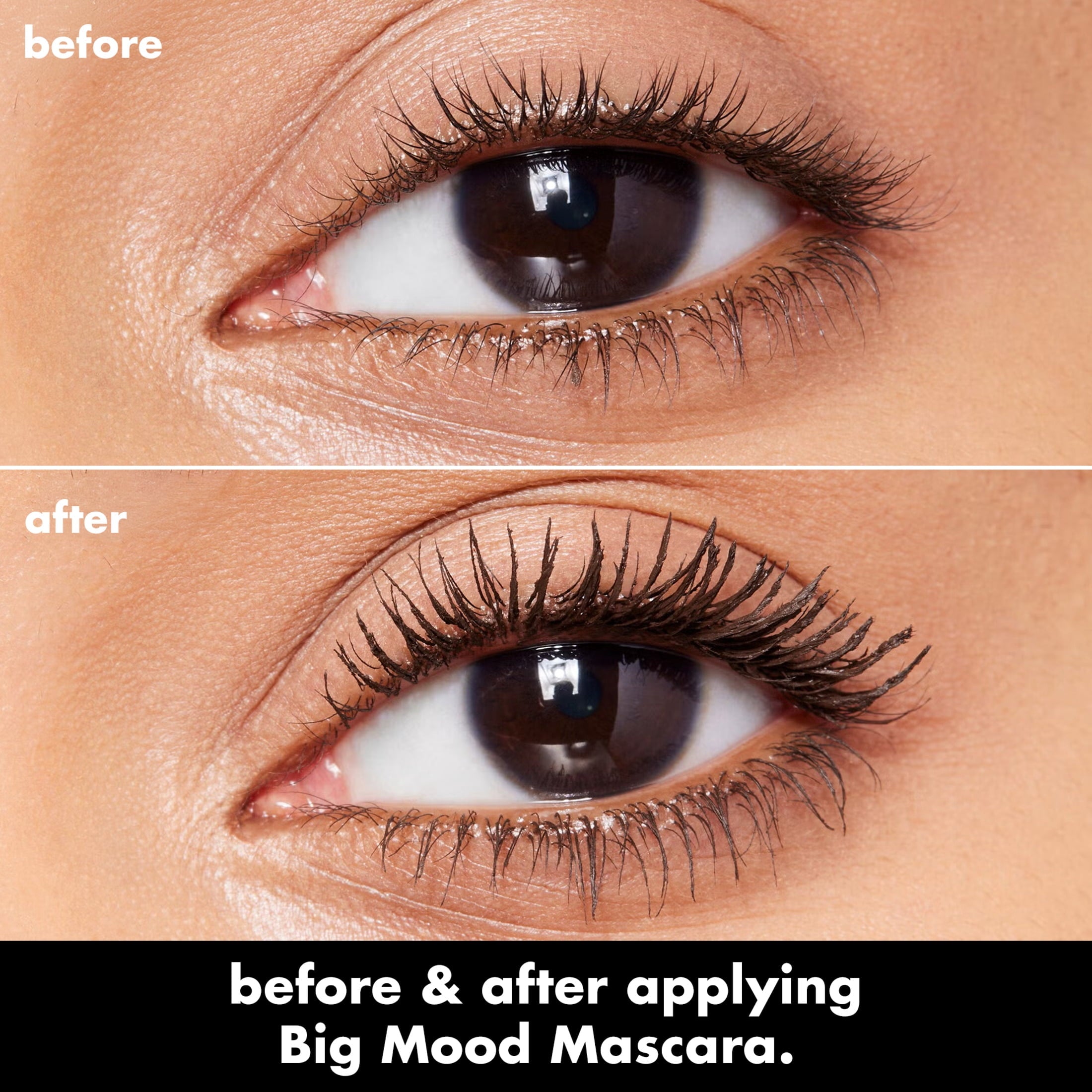 e.l.f. Big Mood Mega Volume & Lifting Mascara, Black, 0.3 fl oz