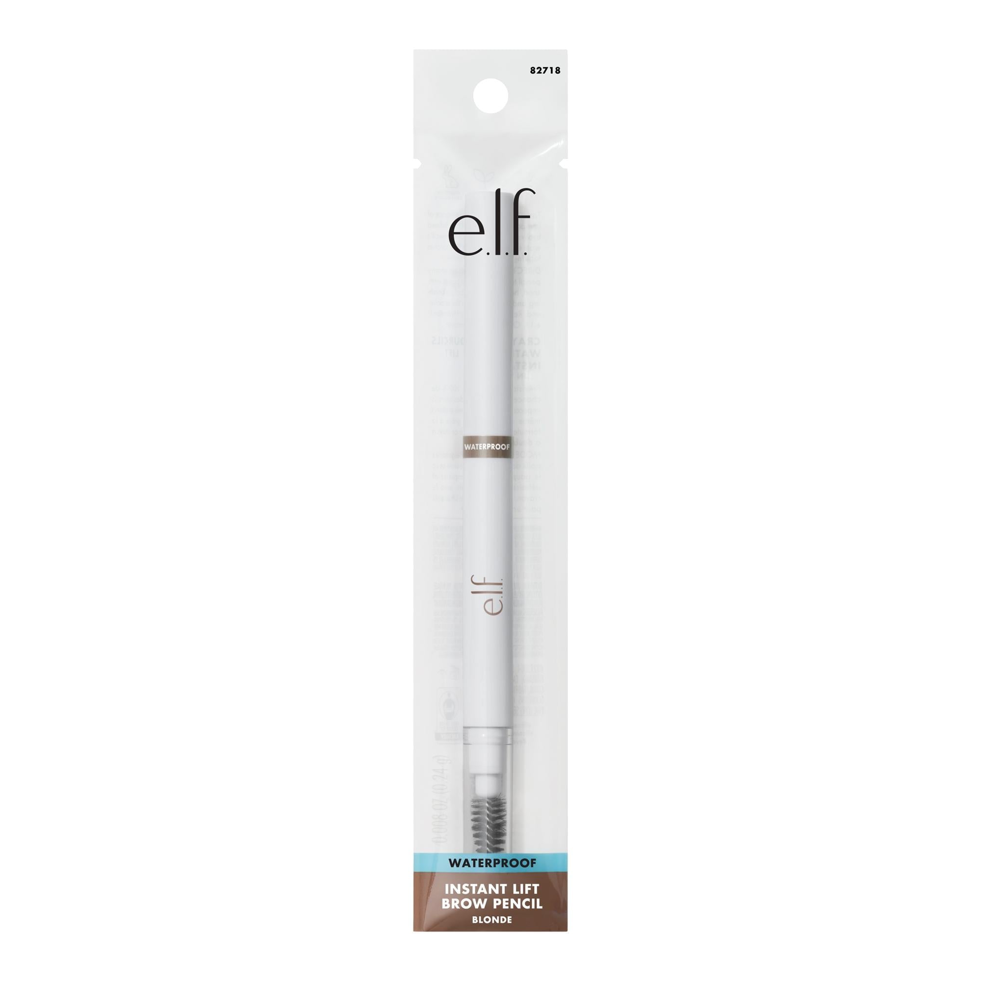 (3 pack) e.l.f. Instant Lift Waterproof Brow Pencil, Blonde, 0.008oz