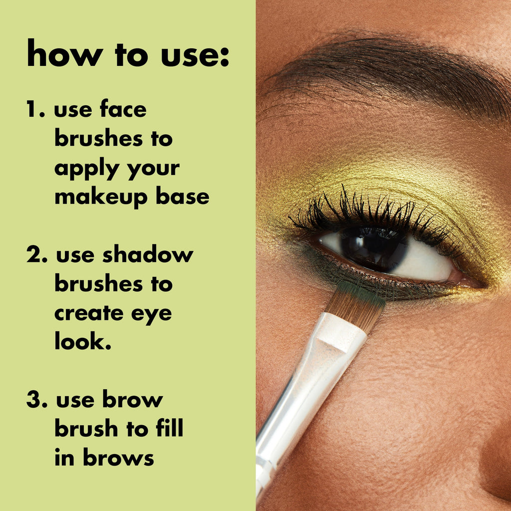 e.l.f. Professional Makeup Brush Kit, Set of 12