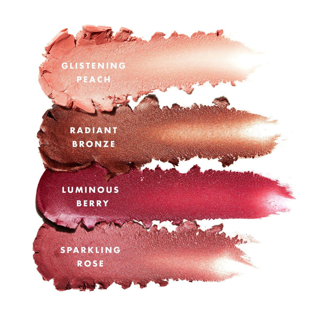 (4 pack) e.l.f. Monochromatic Multi-Stick, Glistening Peach, 0.155oz