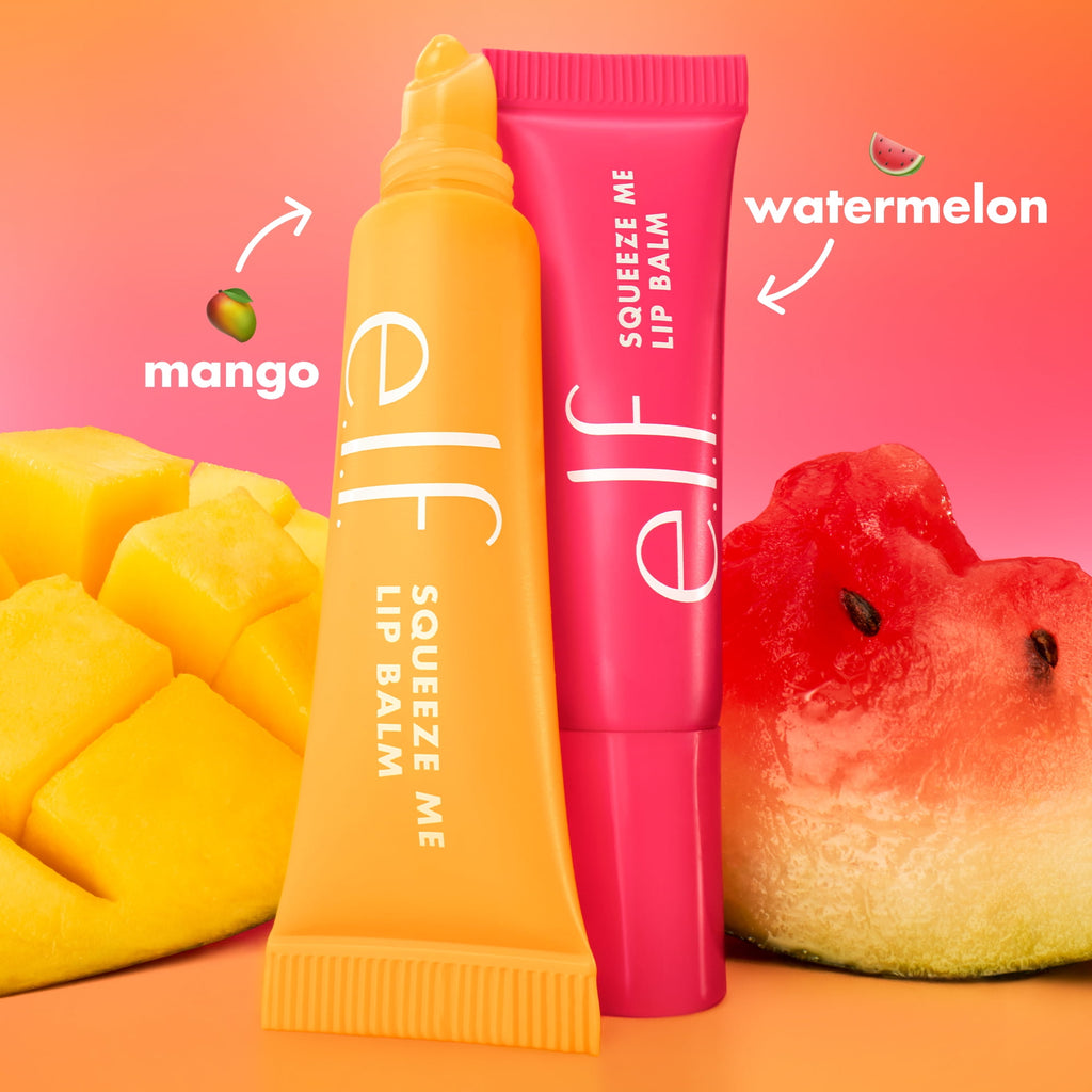 e.l.f. Squeeze Me More Lip Balm Duo, Mango & Watermelon 0.42oz