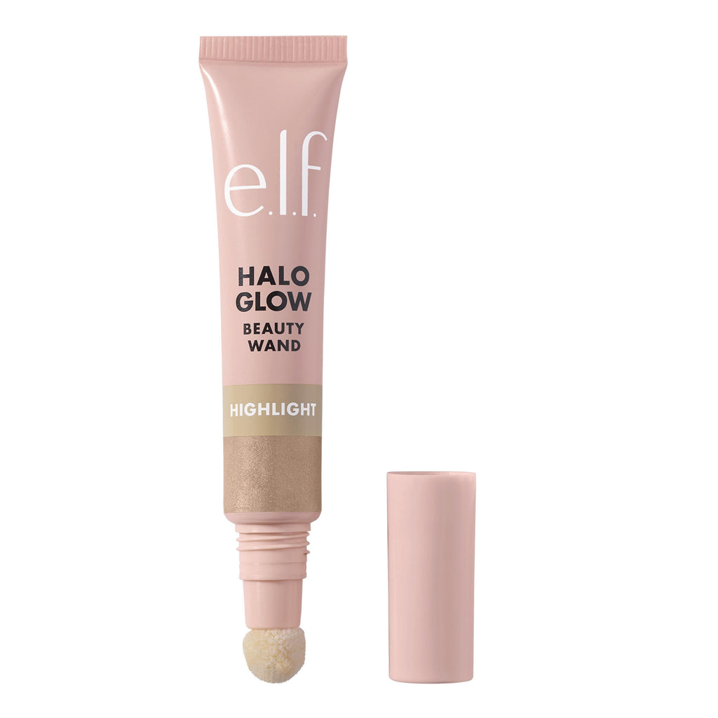 e.l.f. Halo Glow Highlight Beauty Wand, Champagne Campaign, 0.33 fl oz