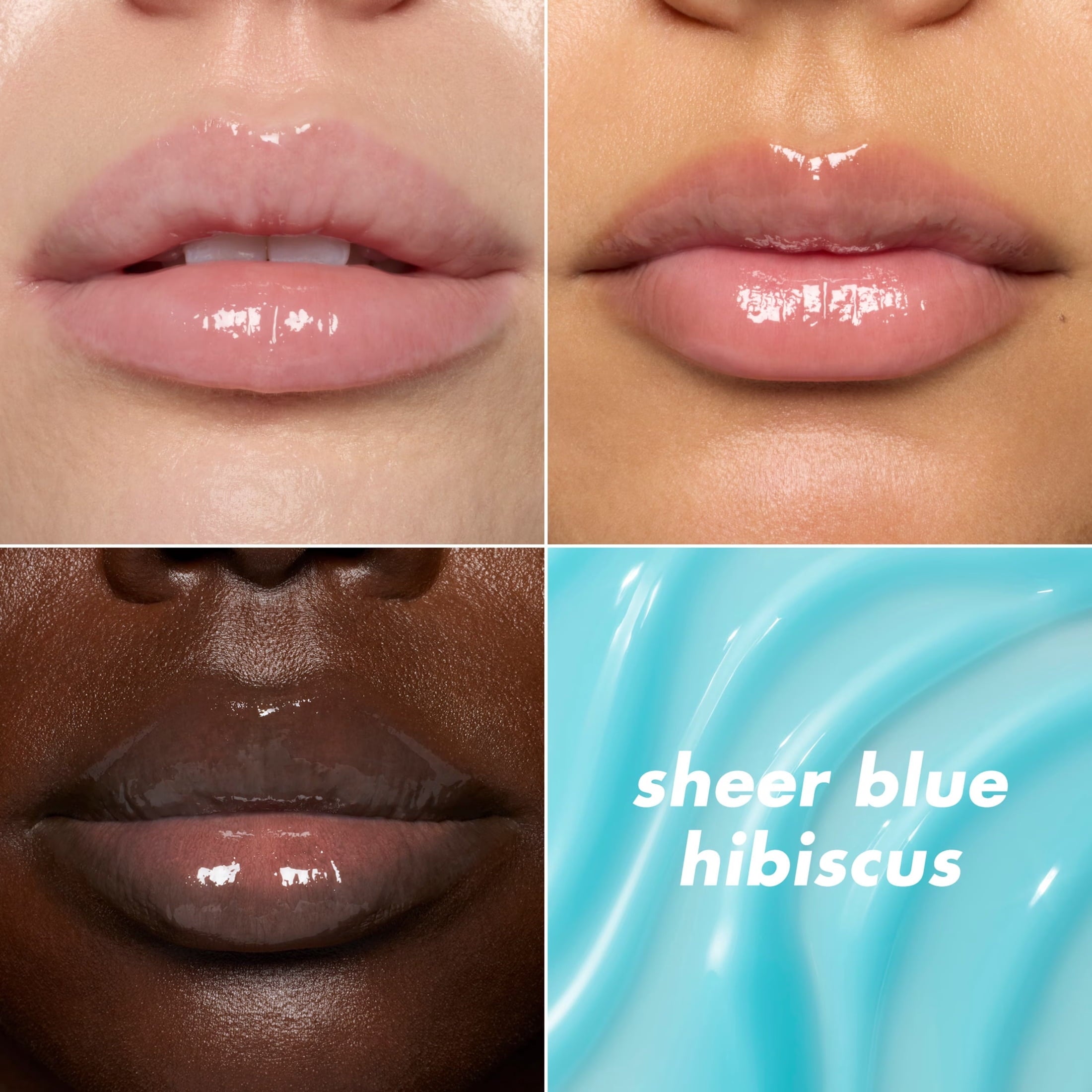 e.l.f. SKIN Thirst Burst Lip Treatment, Sheer Blue Hibiscus, 0.35 oz