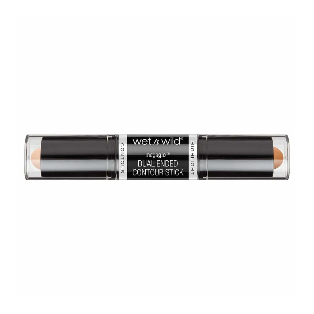 Wet n Wild MegaGlo Blendable Dual-Ended Contour Stick, Light Medium, Cruelty-Free