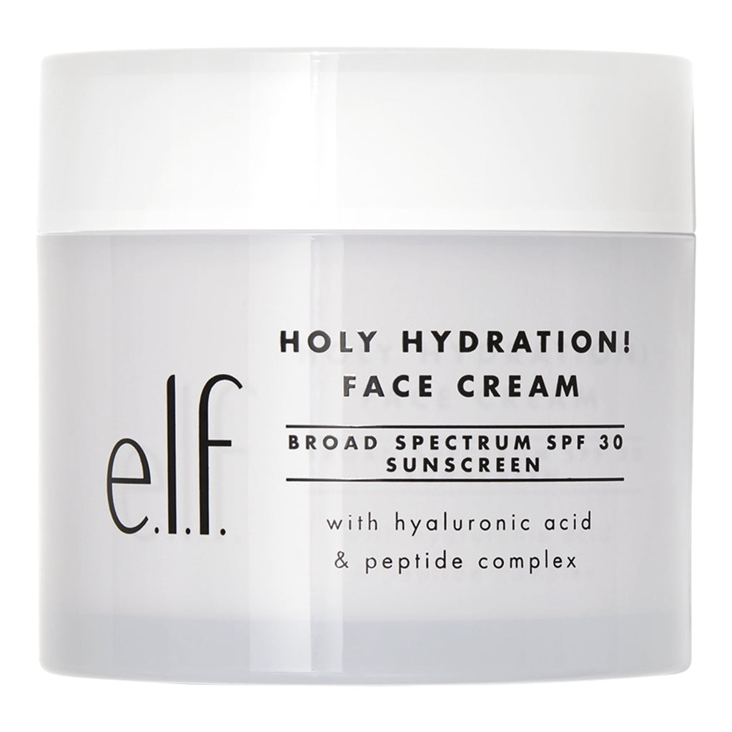 e.l.f. SKIN Holy Hydration! Face Cream Broad Spectrum SPF 30 Sunscreen, 1.7oz