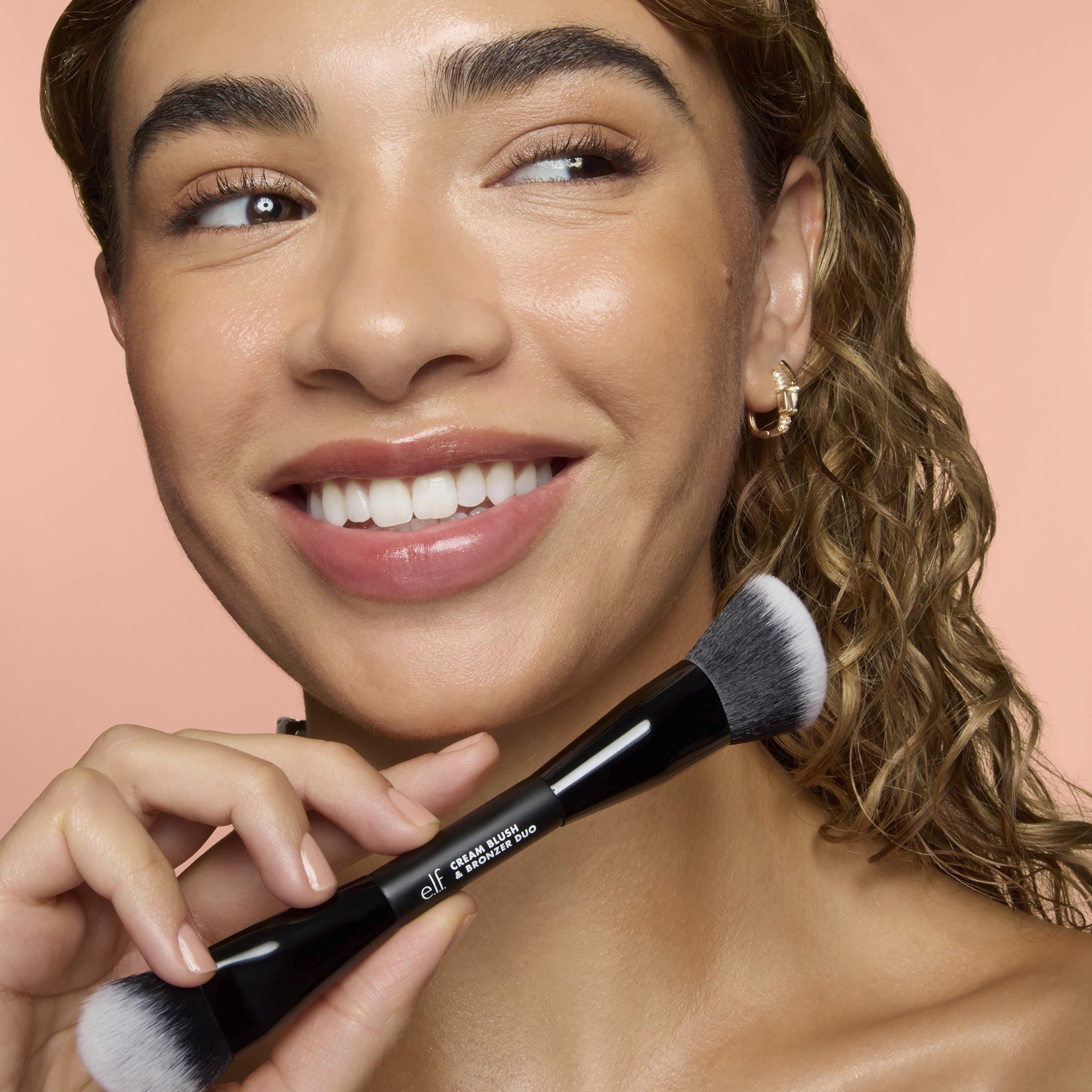 e.l.f. Cream Blush & Bronzer Duo Brush