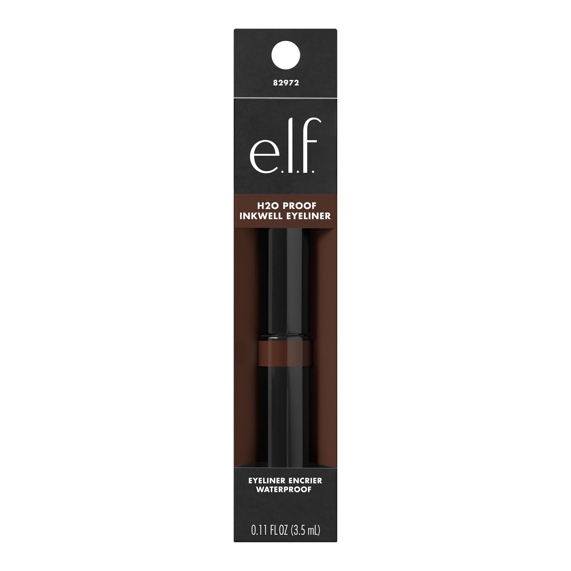 e.l.f. H2O Proof Inkwell Eyeliner, Caffeinated, 0.11 fl oz